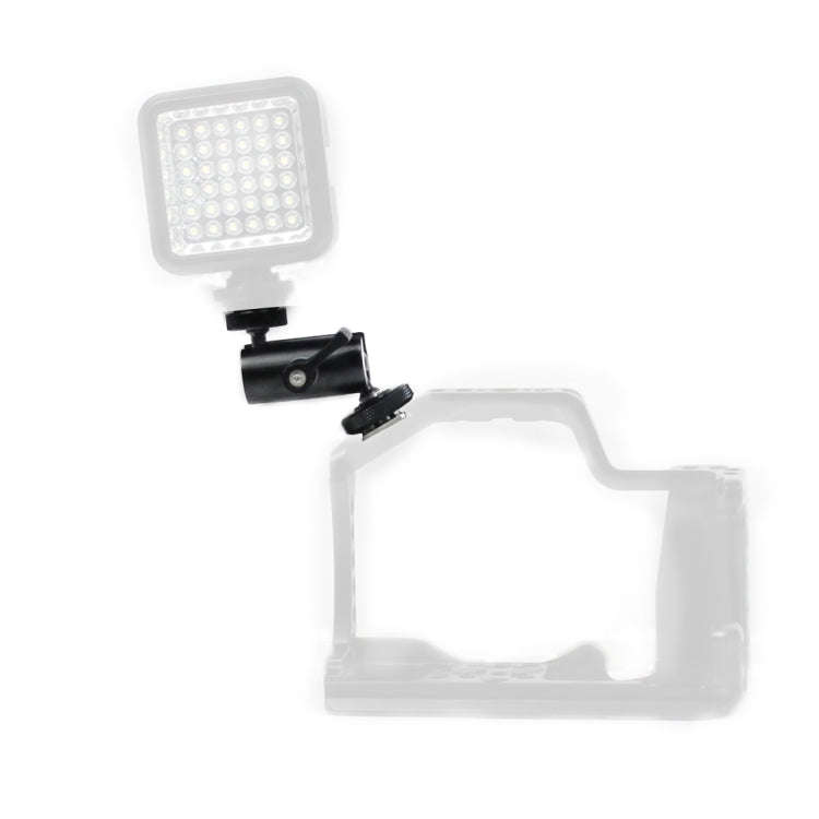 Type A Magic Arm Dual BallHead Cold Shoe 1/4 Inch Mount Adapter for GoPro Hero11 Black / HERO10 B...