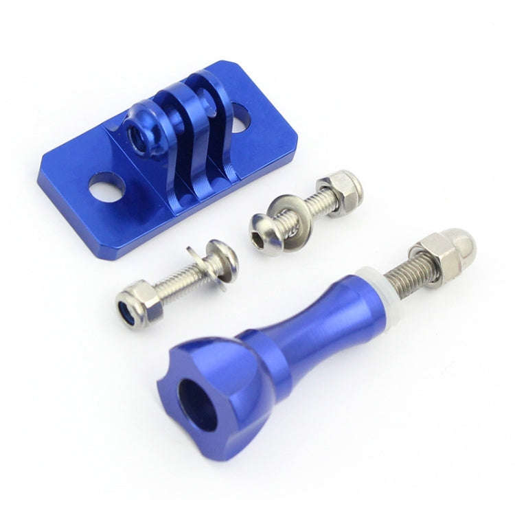 Aluminum Alloy Tripod Head Helmet Fixed Adapter Mount for GoPro Hero11 Black / HERO10 Black /9 Bl...