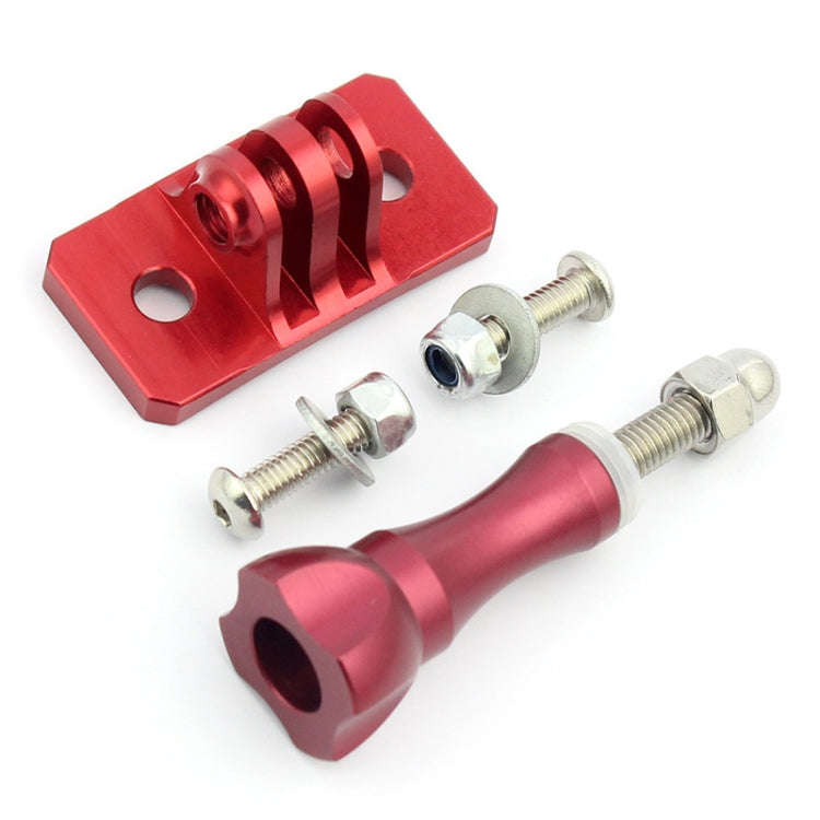 Aluminum Alloy Tripod Head Helmet Fixed Adapter Mount for GoPro Hero11 Black / HERO10 Black /9 Bl...