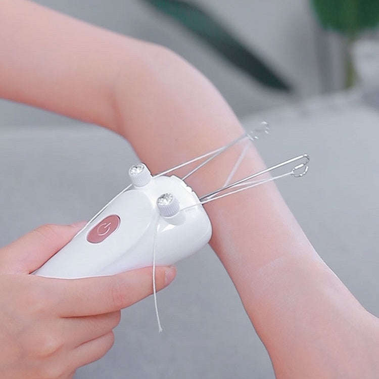 USB Charging Face Puller Facial Hair Remover(Luxury Gold)