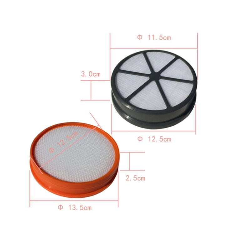 2 PCS/Set Vacuum Cleaner Front Motor HEPA Filter Kit For Vax 90