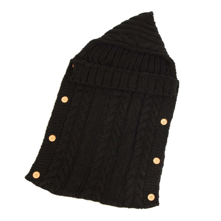 Zzsd0002 Autumn / Winter Baby Knitted Woolen Button Sleeping Bag Photography Blanket Stroller Sle...
