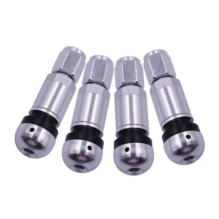 10 Sets Car Tire Air Nozzle Aluminum Alloy Vacuum Tire Hub Car Tire Valve Core Explosion-Proof Un...