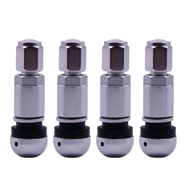 10 Sets Car Tire Air Nozzle Aluminum Alloy Vacuum Tire Hub Car Tire Valve Core Explosion-Proof Un...