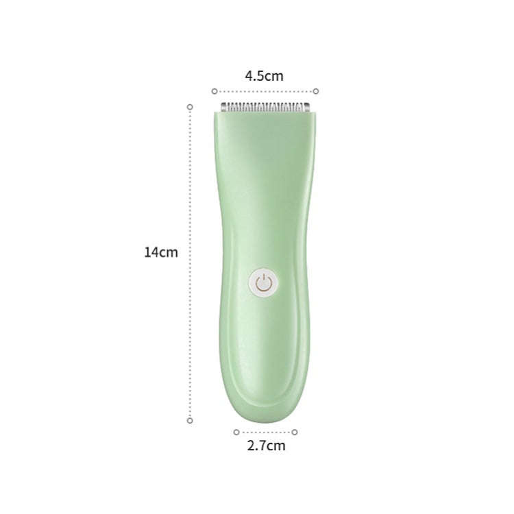 Infant And Children Hair Clipper Electric Hair Clipper Rechargeable Shaving Cutter(Green)