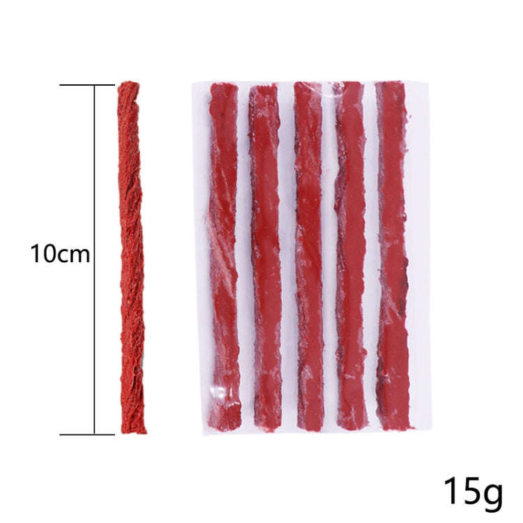 2sets Short Car Tire Repair Strip Set Vacuum Tire Tool Car Motorcycle Special Tire Tendon Strip(T...