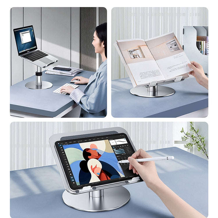 Oatsbasf 03597 Aluminum Alloy Notebook Heightening Bracket Notebook Computer Lifting Heat Dissipa...