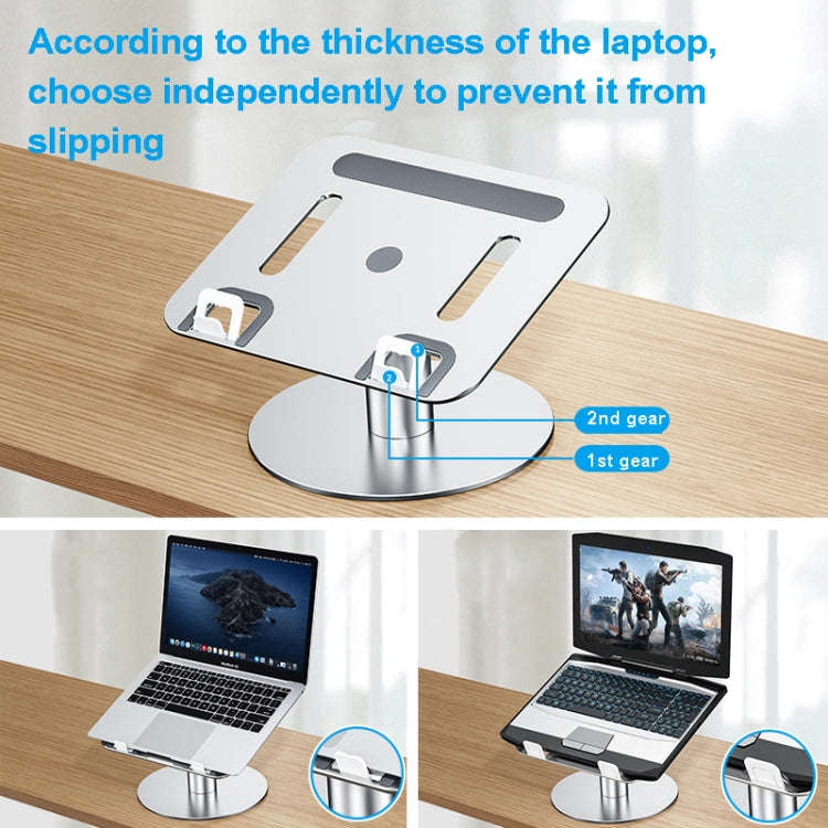 Oatsbasf 03597 Aluminum Alloy Notebook Heightening Bracket Notebook Computer Lifting Heat Dissipa...