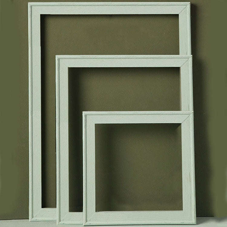 3 in 1 Different Sizes Morandi Color Wooden Photo Frame Series Color Spray Paint Photo Props Phot...