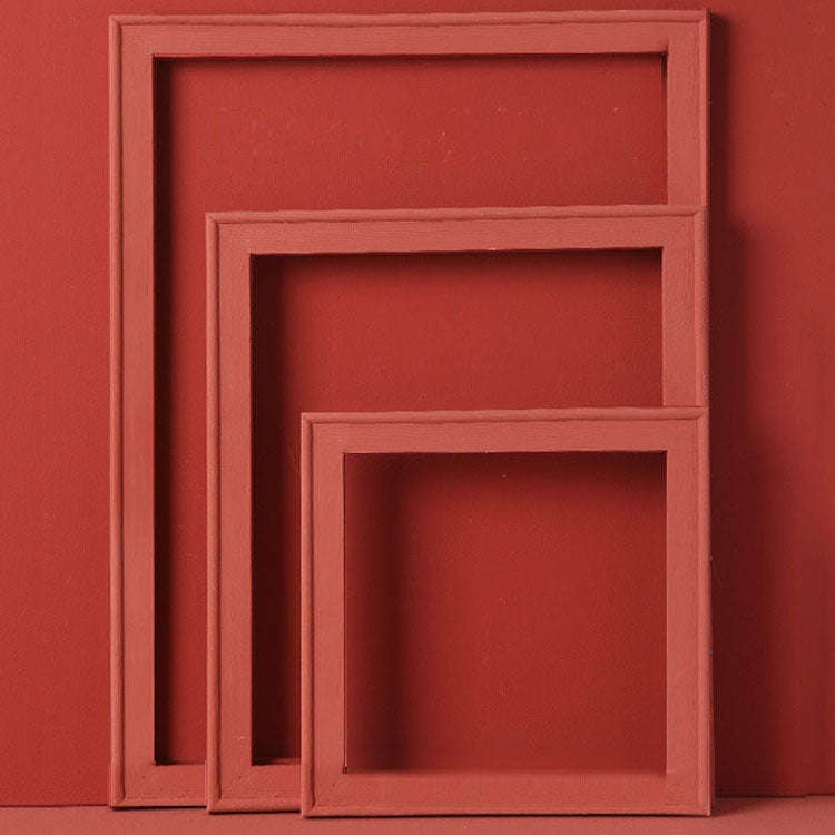3 in 1 Different Sizes Morandi Color Wooden Photo Frame Series Color Spray Paint Photo Props Phot...