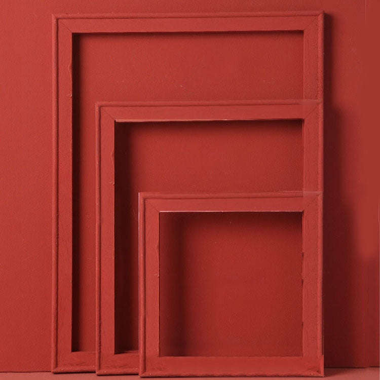 3 in 1 Different Sizes Morandi Color Wooden Photo Frame Series Color Spray Paint Photo Props Phot...