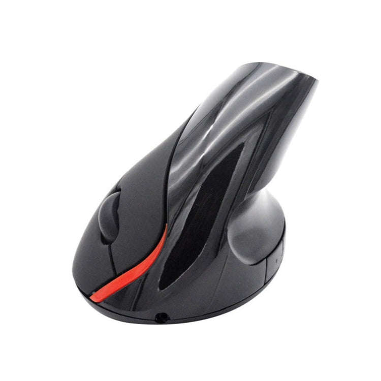 HH-111 5 Keys Wireless Vertical Charging Mouse Ergonomics Wrist Protective Mouse(Blue)