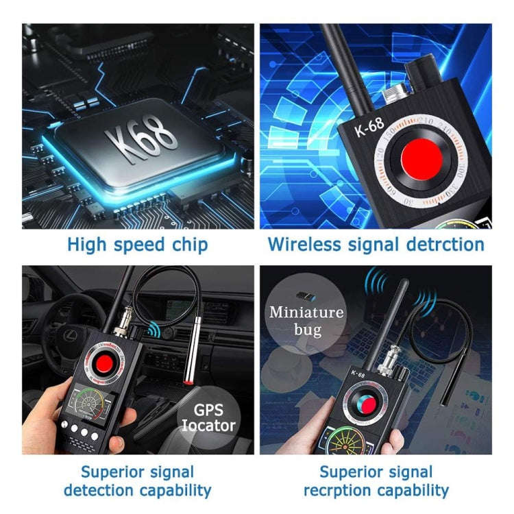 K68 Hotel Anti-Sneak Shooting Anti-Location Automatic Detection Anti-Eavesdropping And Anti-Monit...