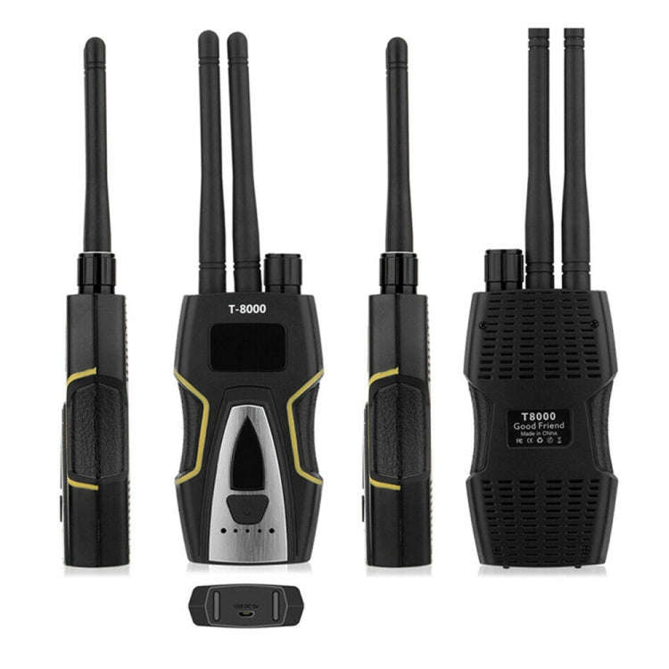 T8000 Wireless Signal Detector GPS Defense Location Finding Camera Anti-Candid Anti-Tracking Dete...