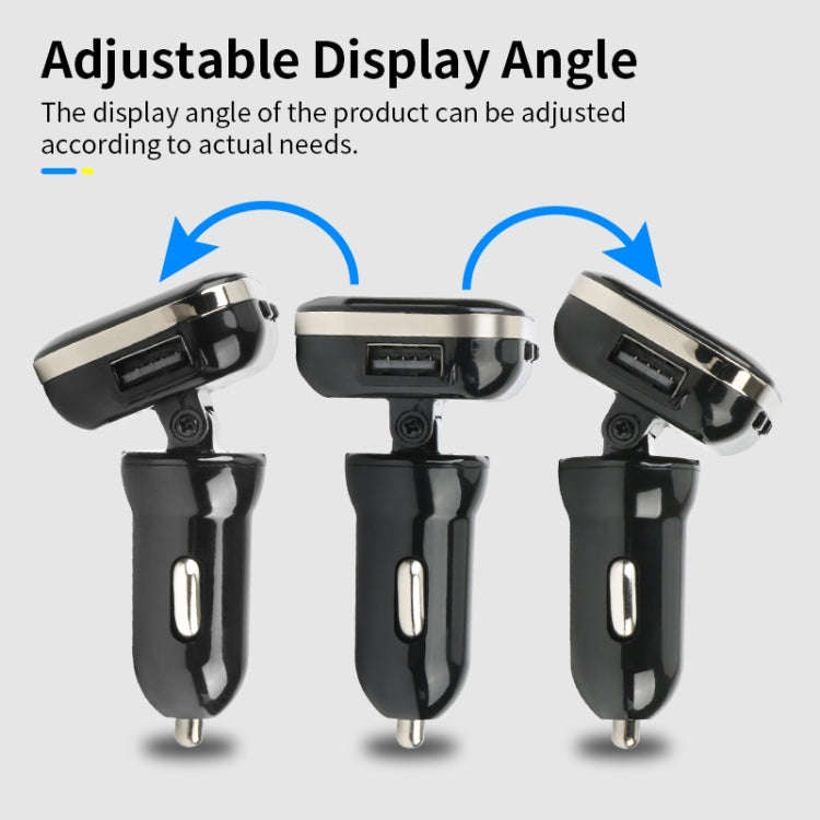 Q3 Mini Cigarette Lighter Car Wireless Tire Pressure Monitoring System TPMS Car Temperature Volta...