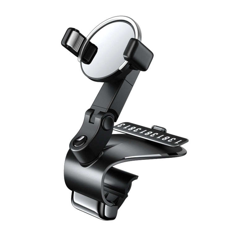 ZJ088 Car Mobile Phone Bracket Car Central Control Instrument Panel Rearview Mirror Multifunction...