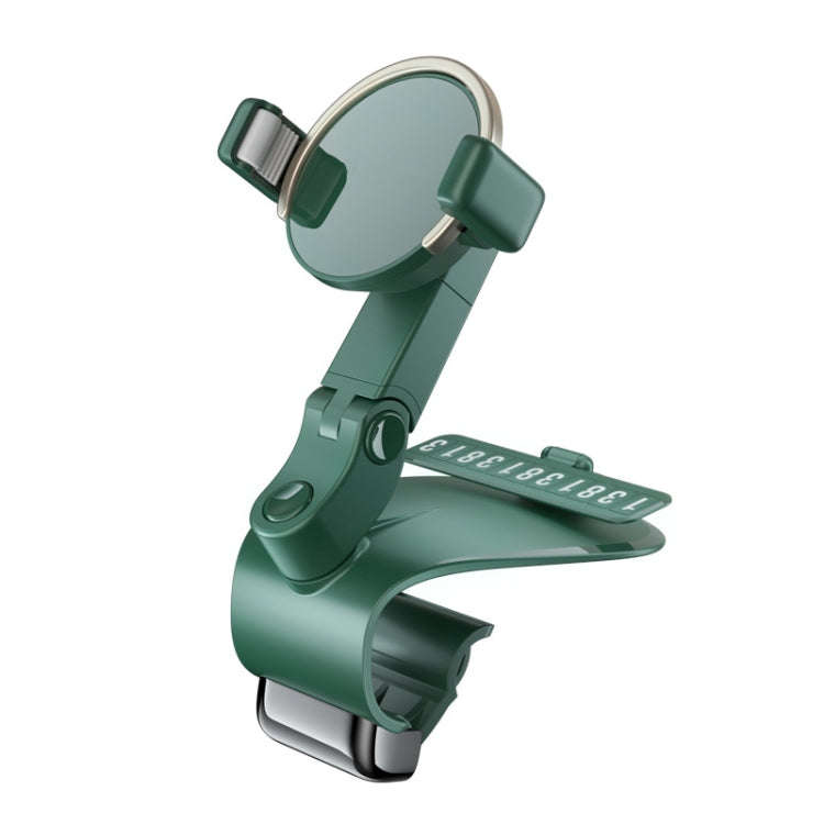 ZJ088 Car Mobile Phone Bracket Car Central Control Instrument Panel Rearview Mirror Multifunction...