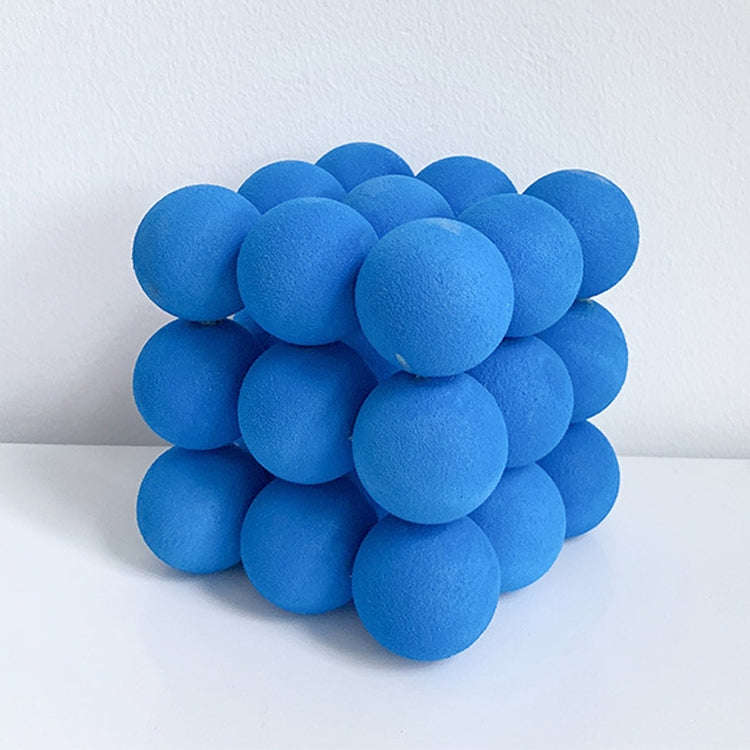 Blue Ball Magic Square Studio Background Ornament Photo Props