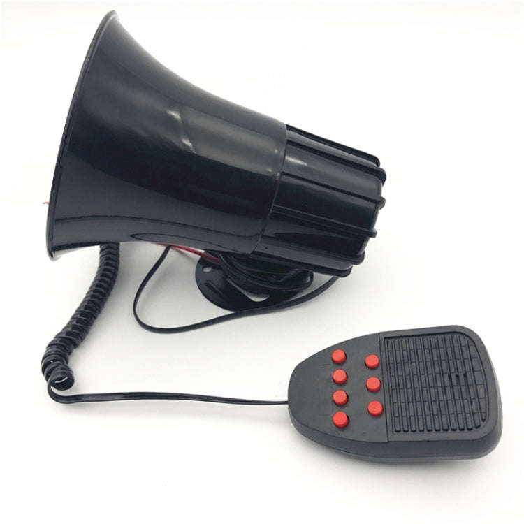 Car Speaker 7 Voice Circle 12V Motorcycle Speaker Alert Speaker