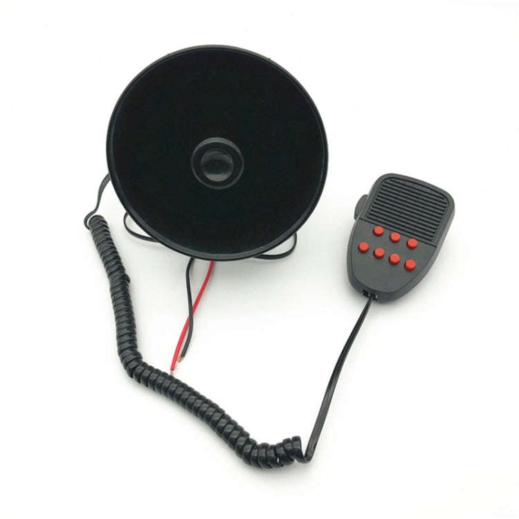 Car Speaker 7 Voice Circle 12V Motorcycle Speaker Alert Speaker