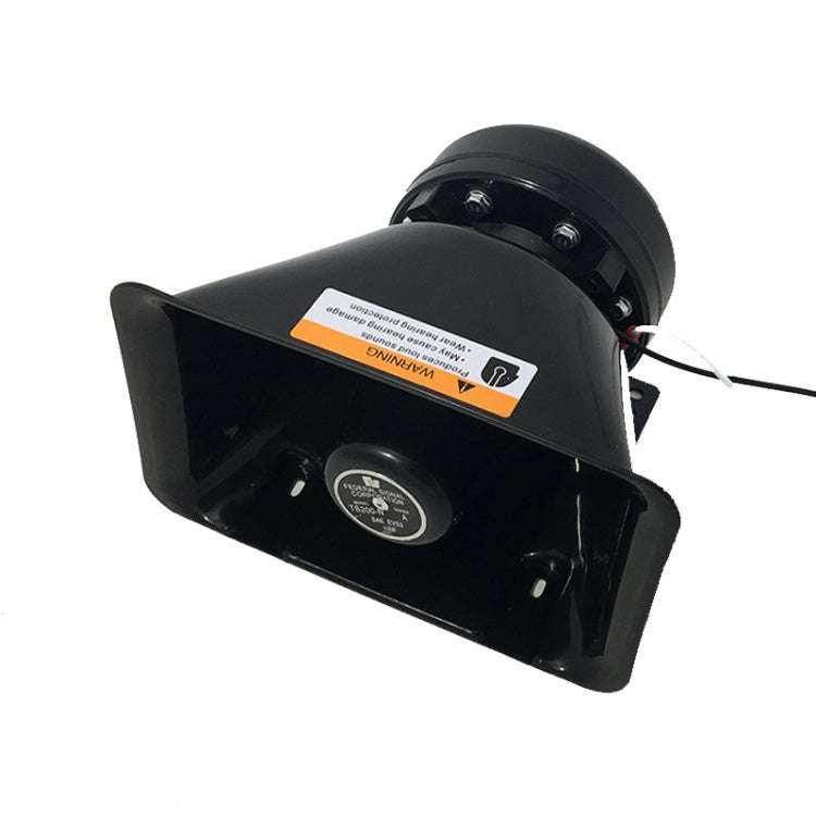 200W 12/24V Car Alert Host With Shoutlers 9 Sound Car Alarm Speaker