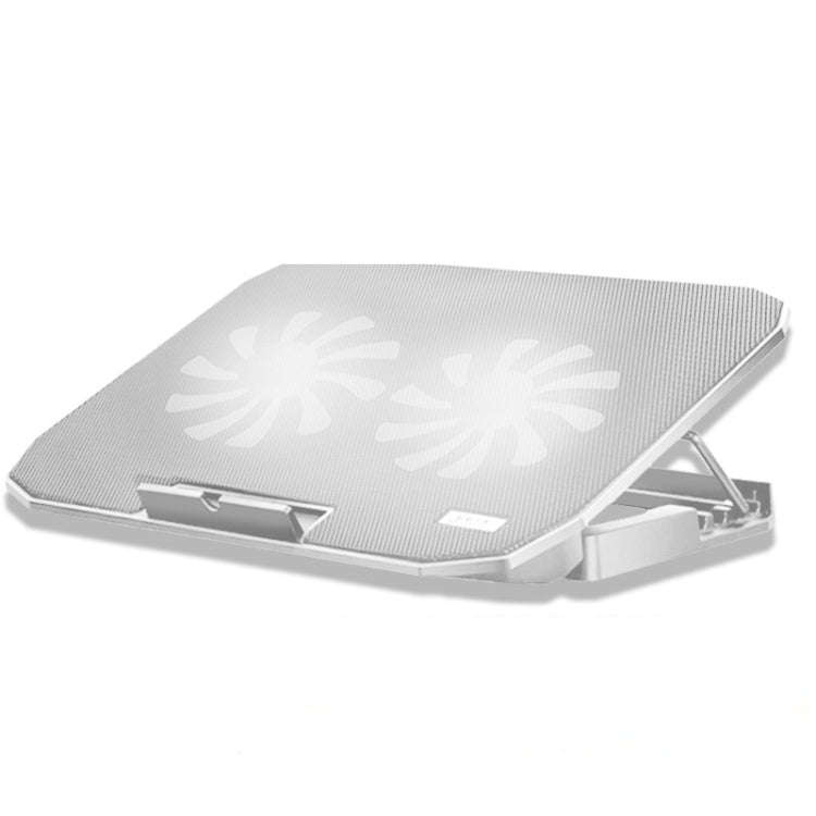ICE COOREL N106 Laptop Base Adjustment Radiator Dual-Fan Notebook Cooling Bracket, Colour: Luxury...
