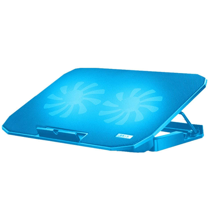 ICE COOREL N106 Laptop Base Adjustment Radiator Dual-Fan Notebook Cooling Bracket, Colour: Luxury...