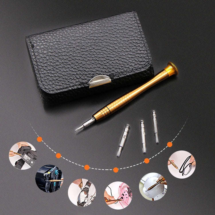 25 In 1 Multi-Purpose Leather Case Manual Screwdriver Batch Set Mobile Phone Notebook Repair Tool...