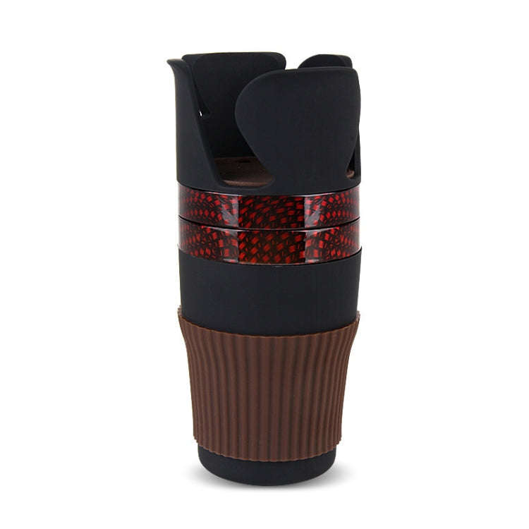 SUITU R151-4 Car Air Outlet Storage Water Cup Holder Mobile Phone Navigation Multi-function Stora...