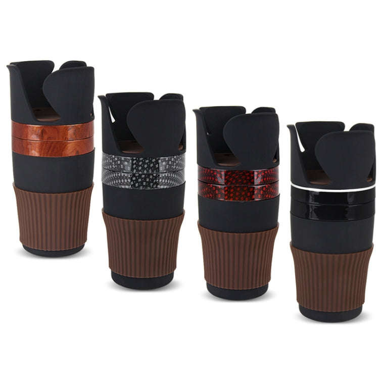 SUITU R151-4 Car Air Outlet Storage Water Cup Holder Mobile Phone Navigation Multi-function Stora...