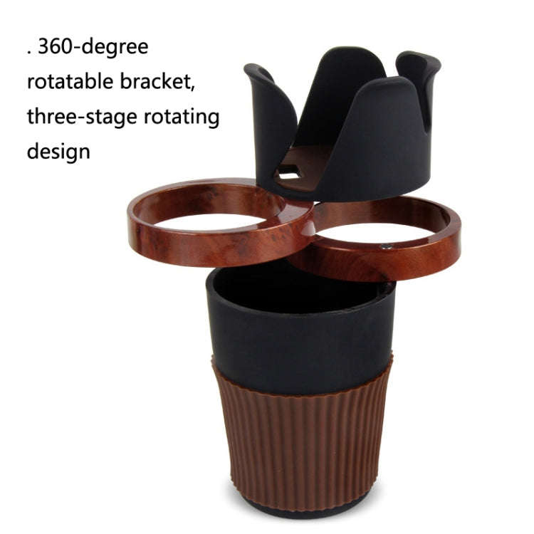SUITU R151-4 Car Air Outlet Storage Water Cup Holder Mobile Phone Navigation Multi-function Stora...