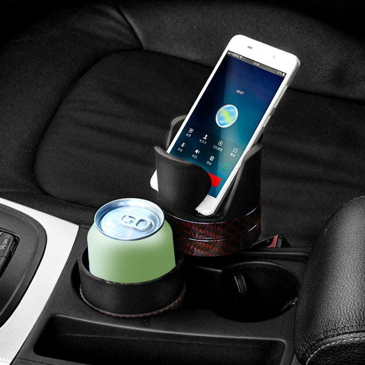 SUITU R151-4 Car Air Outlet Storage Water Cup Holder Mobile Phone Navigation Multi-function Stora...