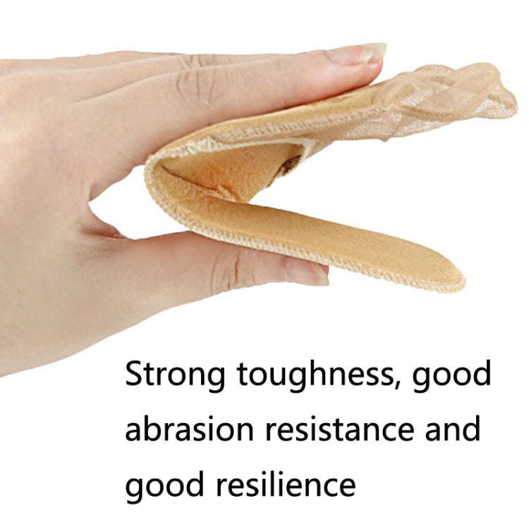 5 Pairs Invisible And Comfortable Sponge Thickened Half Pad Sweat-Absorbent And Breathable Forefo...
