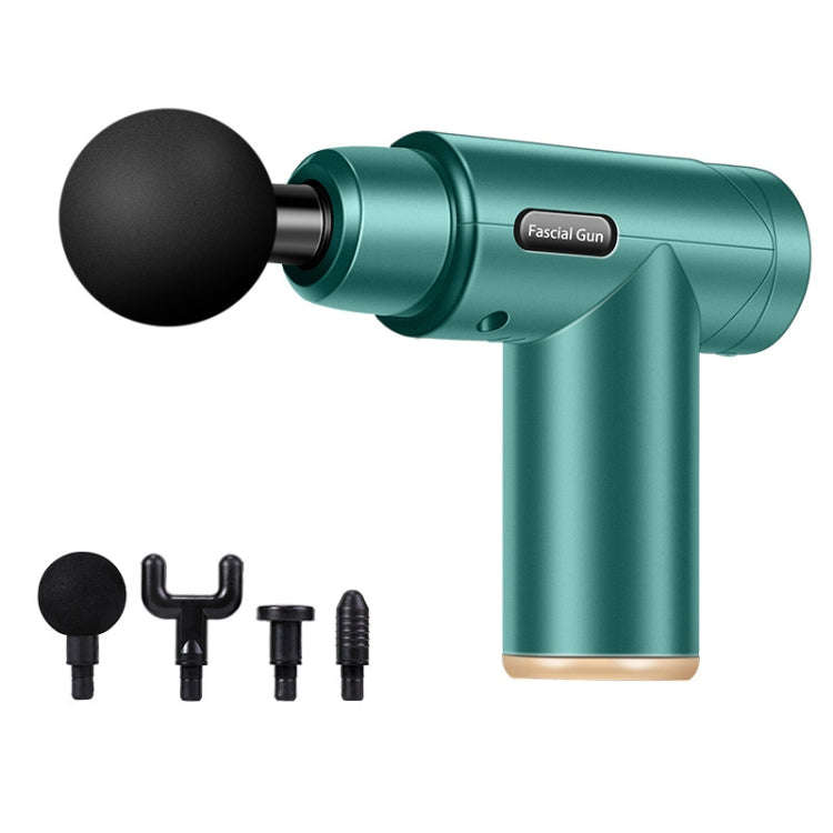Fascia Massager Mini Electric Muscle Massager Portable Fitness Muscle Relaxing Massager Button(Da...