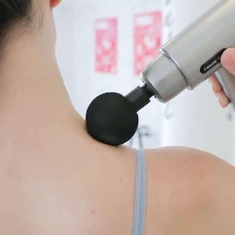 Fascia Massager Mini Electric Muscle Massager Portable Fitness Muscle Relaxing Massager Button(Su...