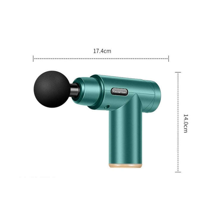 Fascia Massager Mini Electric Muscle Massager Portable Fitness Muscle Relaxing Massager LCD(Super...