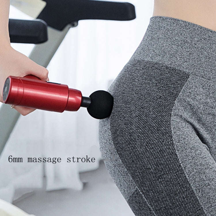 Fascia Massager Mini Electric Muscle Massager Portable Fitness Muscle Relaxing Massager LCD(Super...
