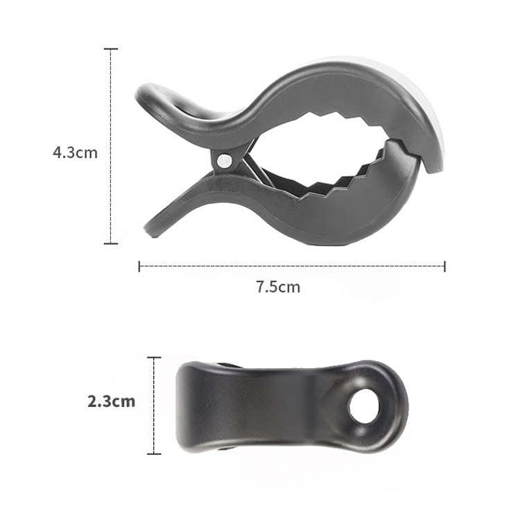 J4065 Baby Car Blanket Clip Baby Safety Basket Anti-Kick Quilt Clip, Colour: 2 PCS (White)