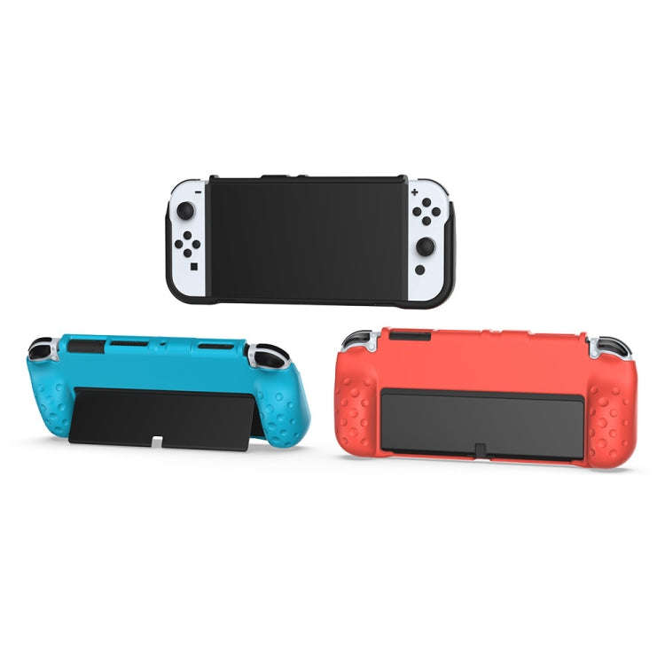 DOBE TNS-1142 Anti-Slip Anti-Fall Game Console Soft Shell Protective Cover For Nintendo Switch OL...