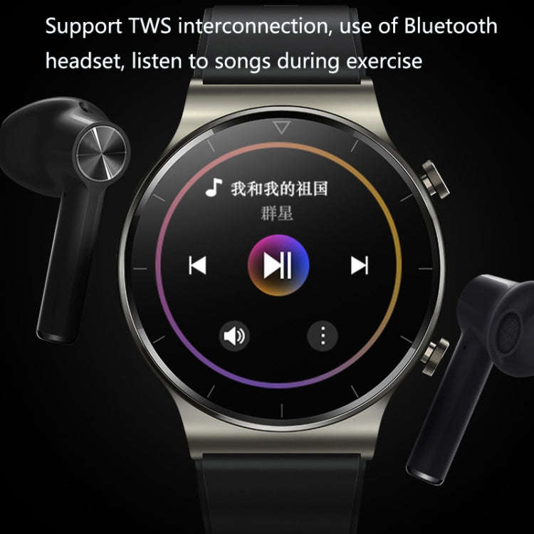UM91 TWS Bluetooth Headset Smart Watch MP3 Music Sports Business Bluetooth Call Watch(Black)