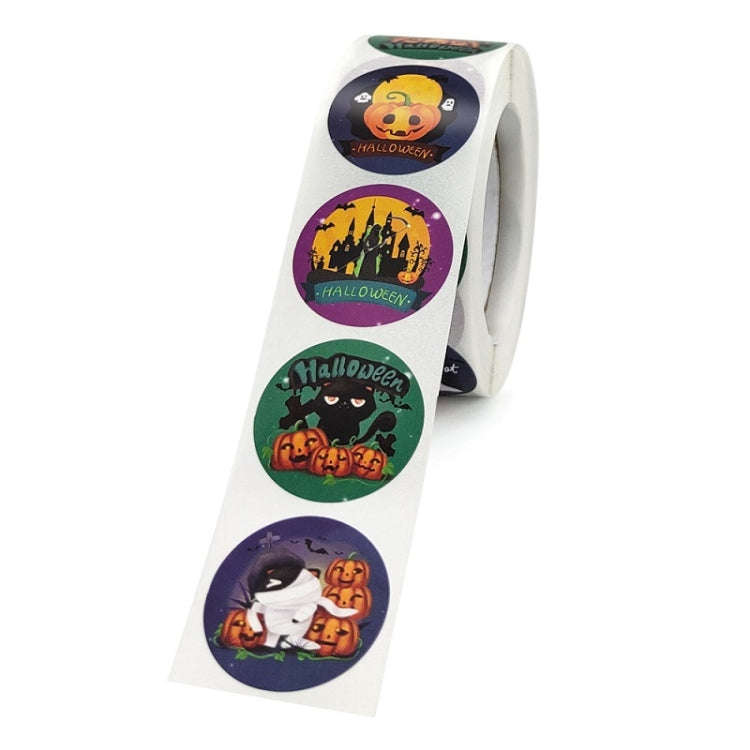 Halloween Childrens Toy Stickers Gift Decoration Gift Sealing Stickers, Size: 2.5cm / 1 Inch(K-89...