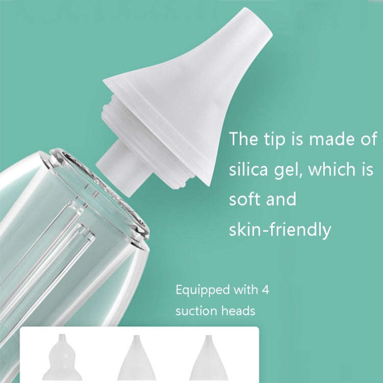 FY-B202 Electric Baby Nasal Aspirator Baby Mouth-suction Nose Cleaner(White)