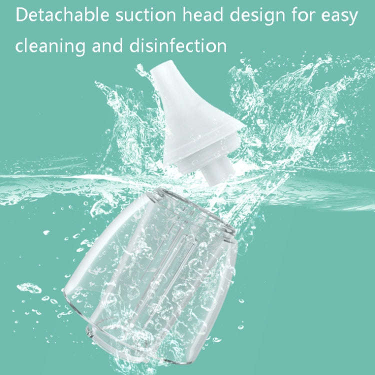 FY-B202 Electric Baby Nasal Aspirator Baby Mouth-suction Nose Cleaner(White)