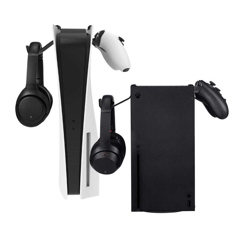 GP-510 Storage Bracket For PS5 / XBOX / XSX Controller / Headset(Black)