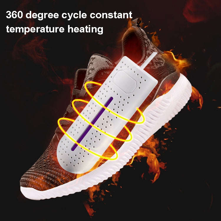 10W Household Shoe Dryer Shoe Deodorant Shoe Dryer Smart Timed Folding Shoe Baker Socks Dryer Wit...
