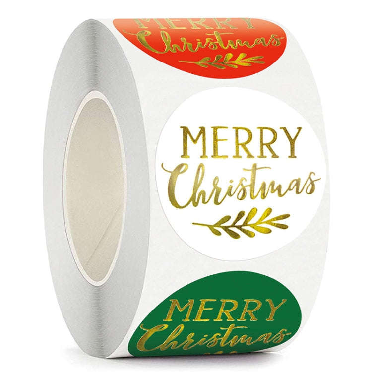 LG-210730-38-003 Christmas Decoration Sticker Gift Envelope Label, Size: 1.5 inch(As Show)