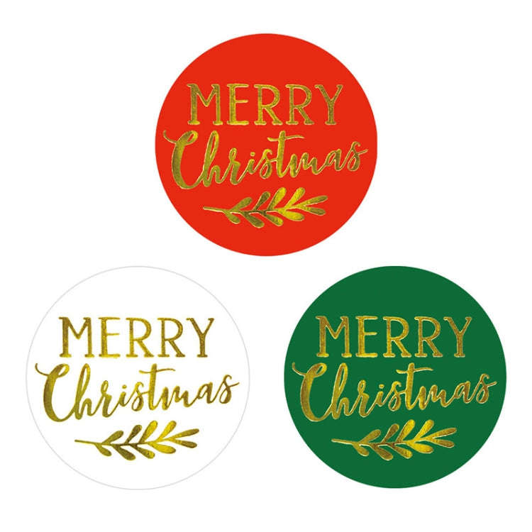 LG-210730-38-003 Christmas Decoration Sticker Gift Envelope Label, Size: 1.5 inch(As Show)