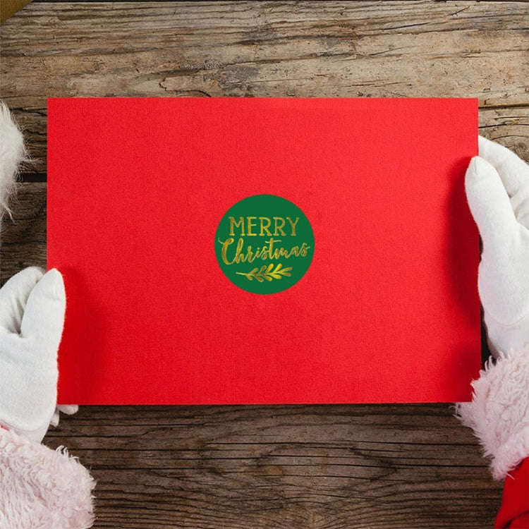 LG-210730-38-003 Christmas Decoration Sticker Gift Envelope Label, Size: 1.5 inch(As Show)