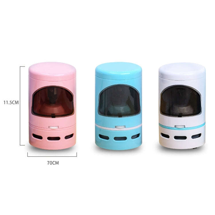 XCQ-01 Multifunctional Desktop Vacuum Cleaner with Pencil Sharpener Function(Pink)