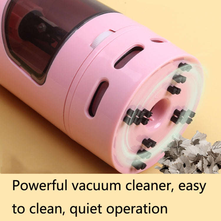 XCQ-01 Multifunctional Desktop Vacuum Cleaner with Pencil Sharpener Function(Blue)